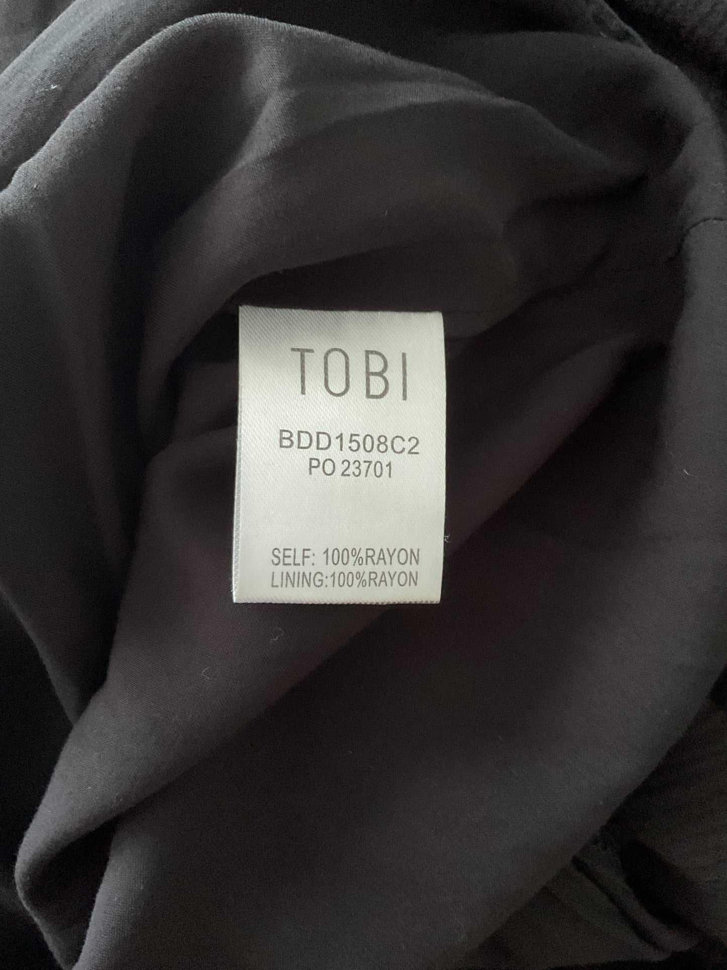 TOBI COLD SHOULDER DRESS