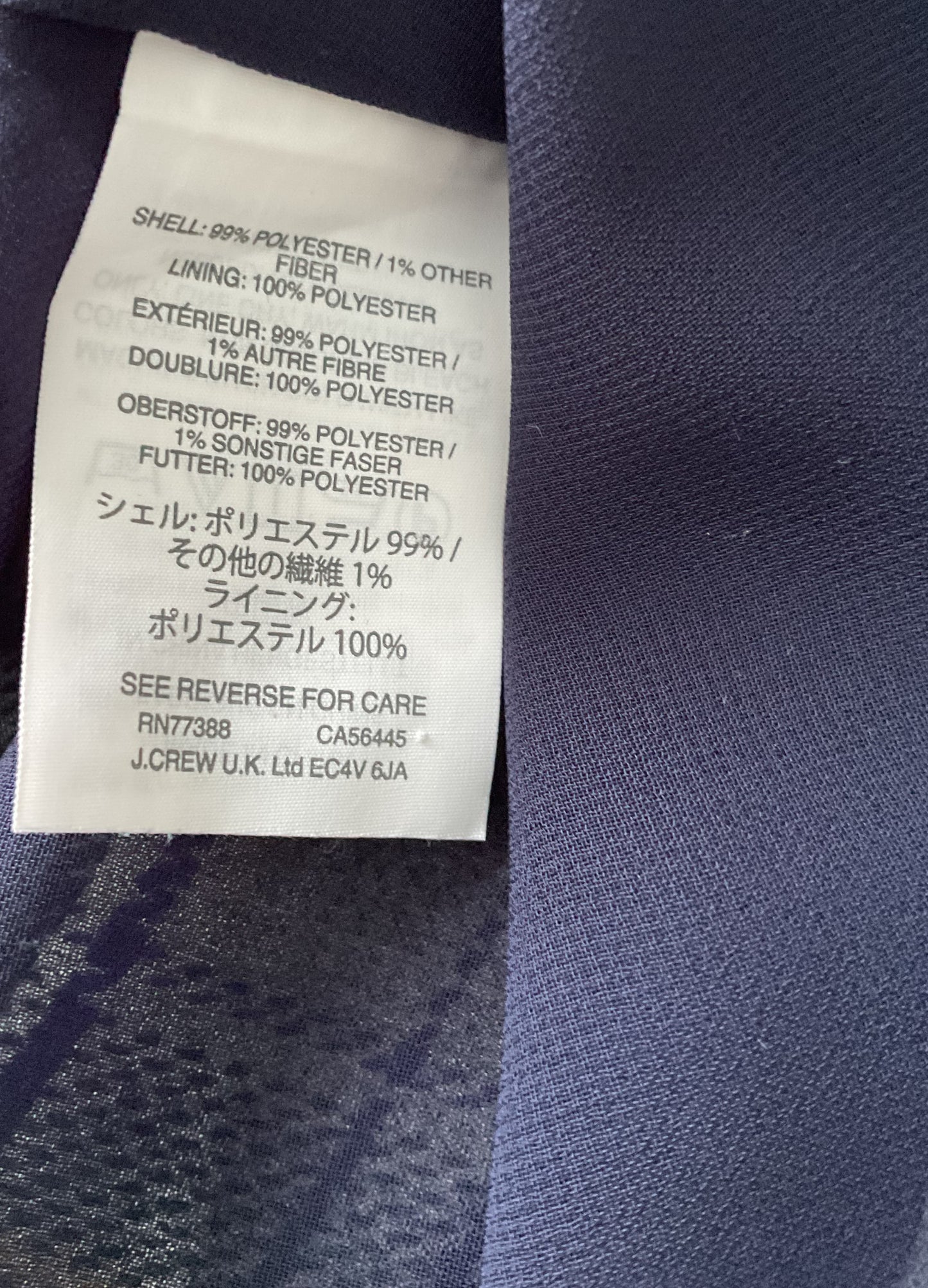 J CREW PLAID TANK TOP