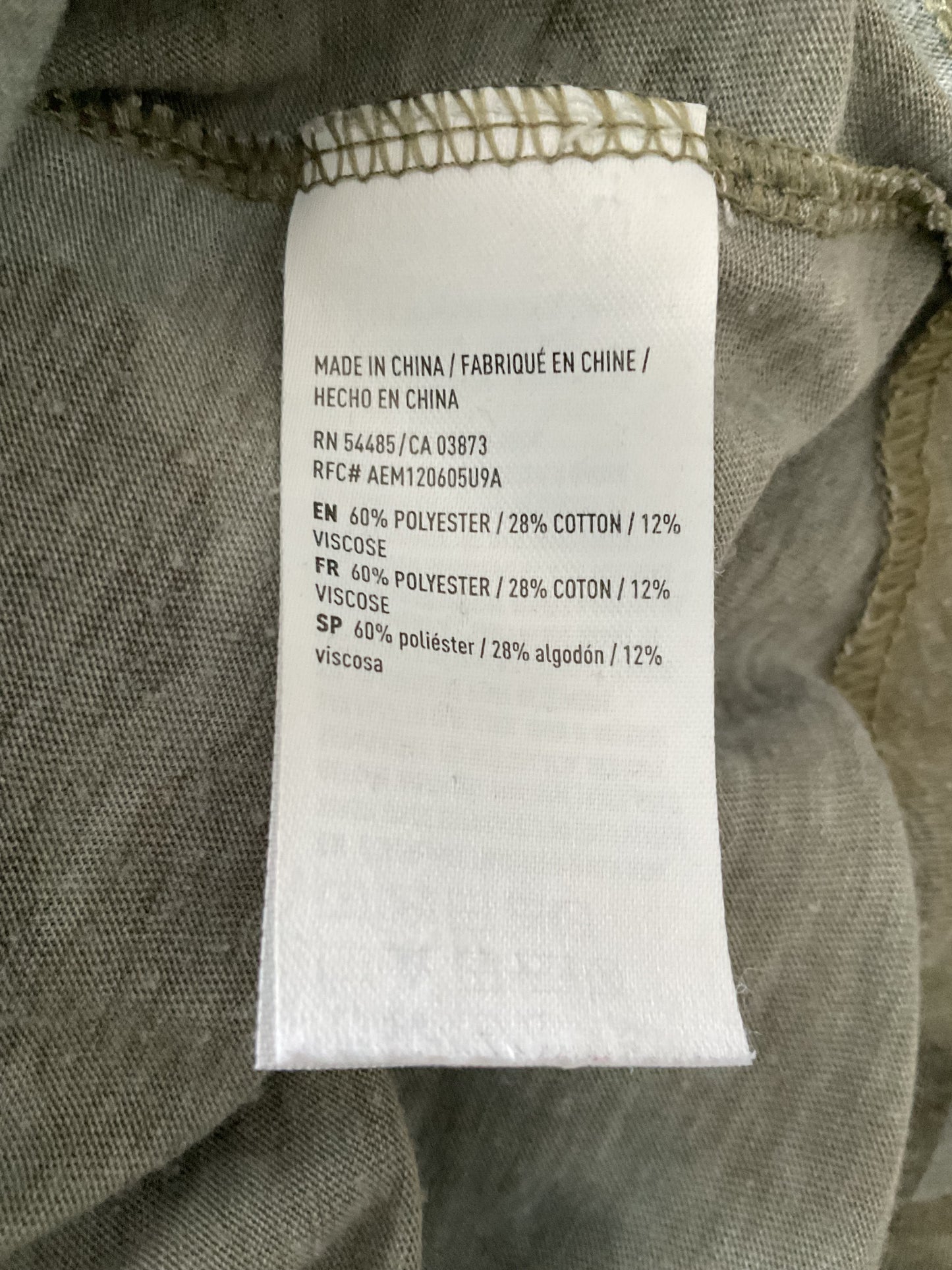 AMERICAN EAGLE CAMOUFLAGE SHORT SLEEVE TEE