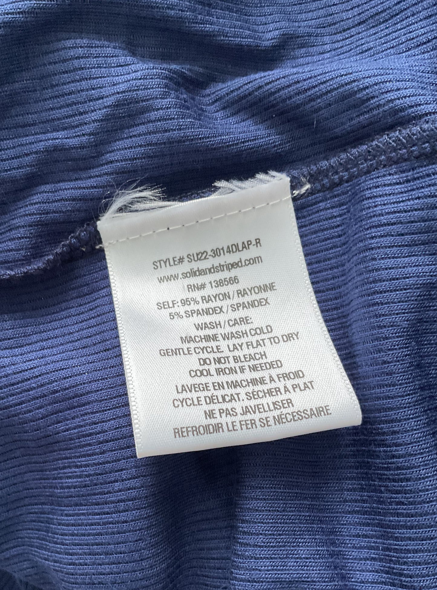 SOLID & STRIPED NWT MINI DRESS