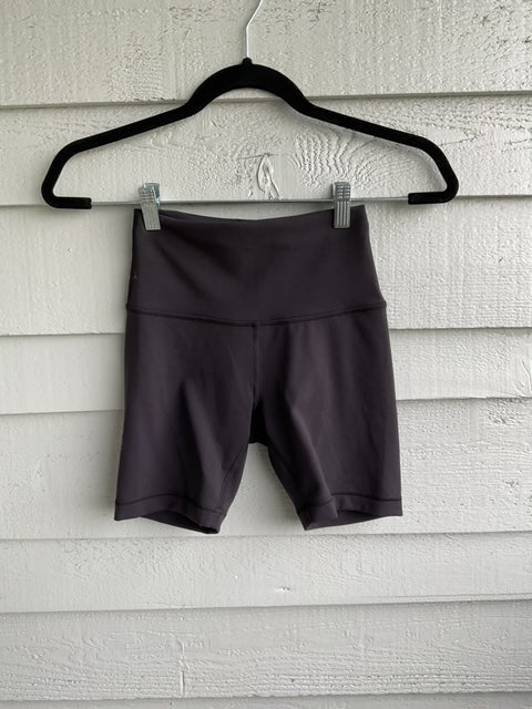 LULULEMON HIGH WAISTED BIKE SHORTS