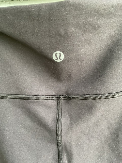 LULULEMON HIGH WAISTED BIKE SHORTS