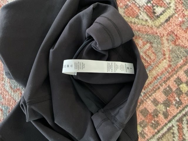 LULULEMON HIGH WAISTED BIKE SHORTS