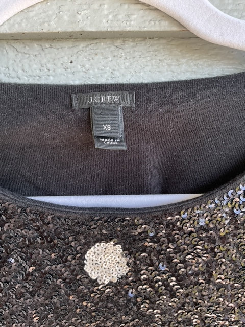 J CREW SEQUIN TOP