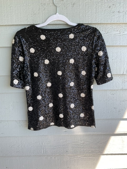 J CREW SEQUIN TOP