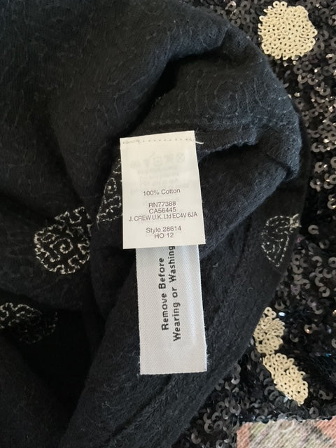 J CREW SEQUIN TOP