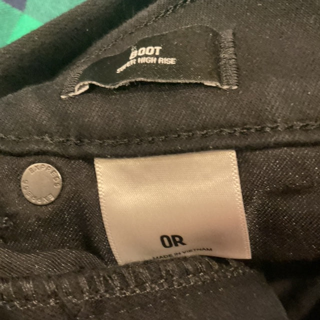 EXPRESS HIGH WAISTED BOOT CUT JEANS