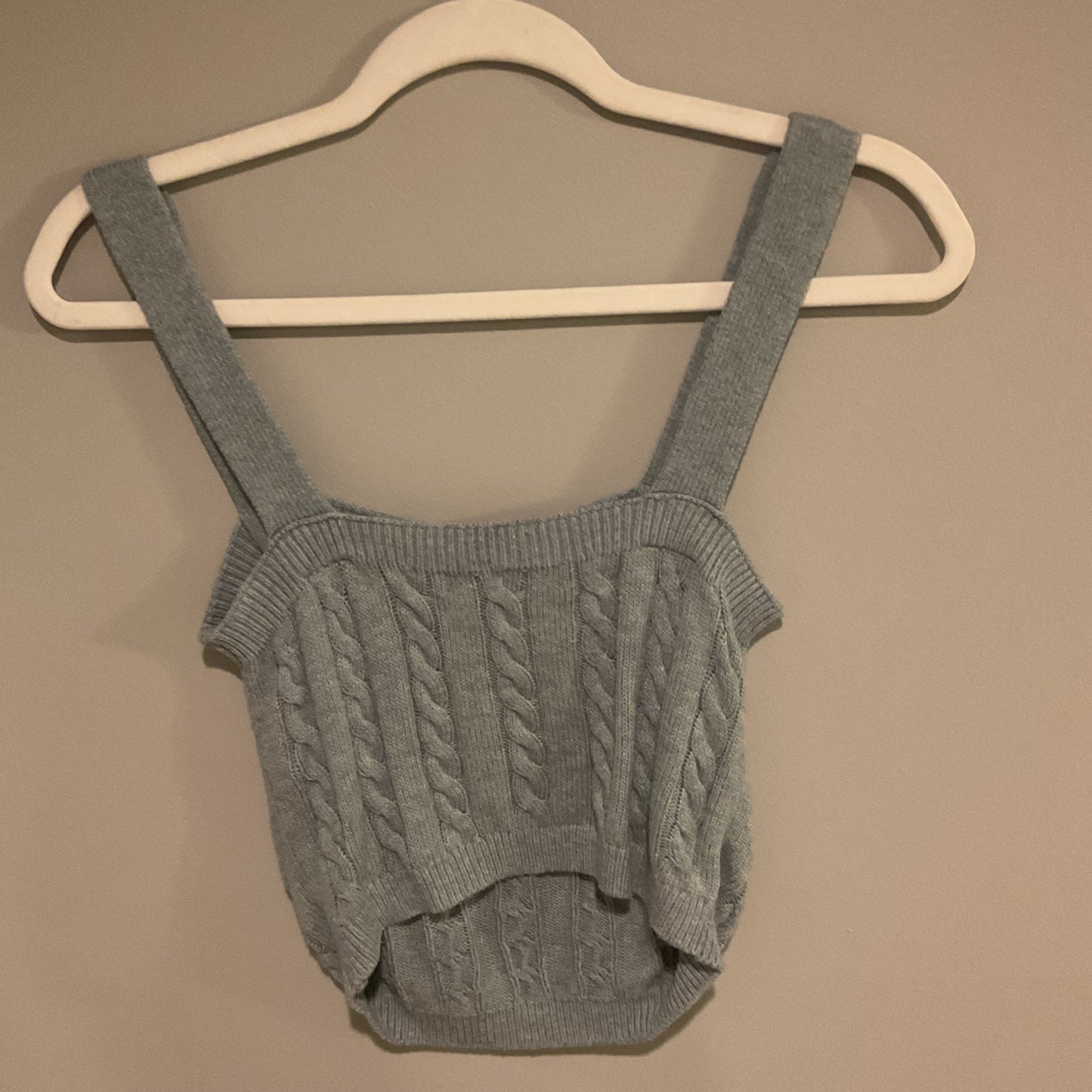 ABERCROMBIE & FITCH 2PC CABLE KNIT CARDIGAN SET