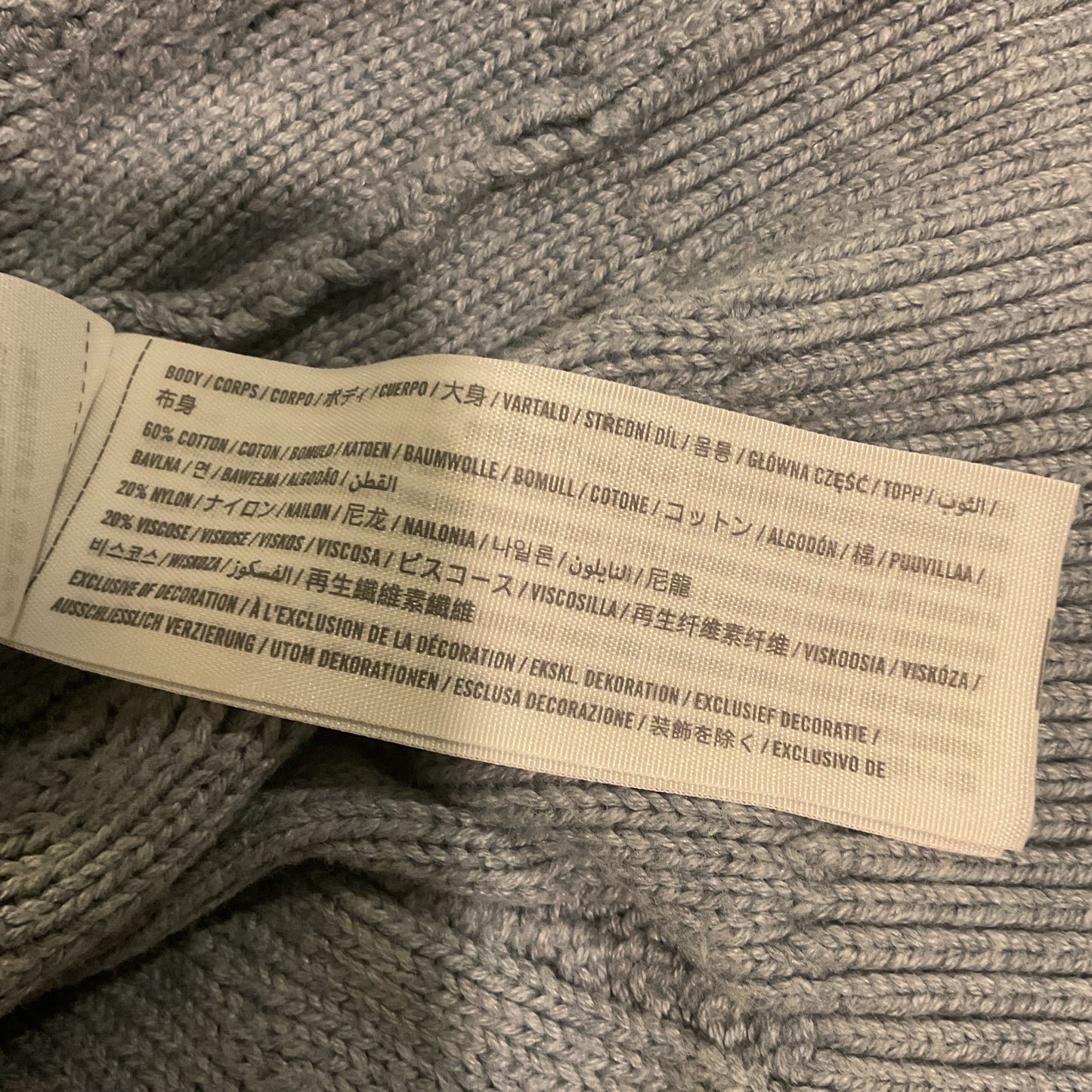 ABERCROMBIE & FITCH 2PC CABLE KNIT CARDIGAN SET
