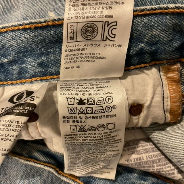 LEVI DISTRESSED JEAN