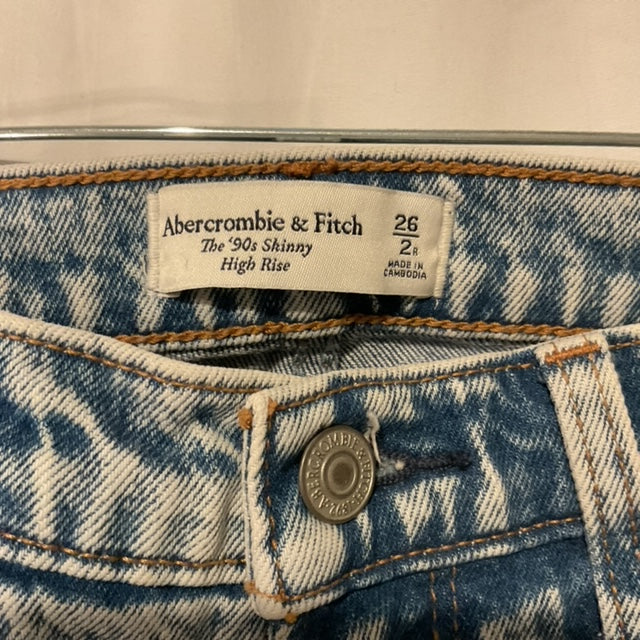ABERCOMBIE & FITCH 90's SKINNY HIGH RISE