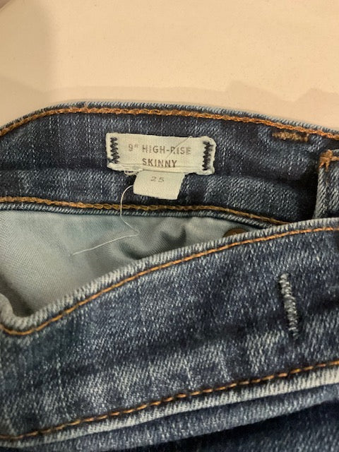 MADEWELL HIGH RISE SKINNY JEAN