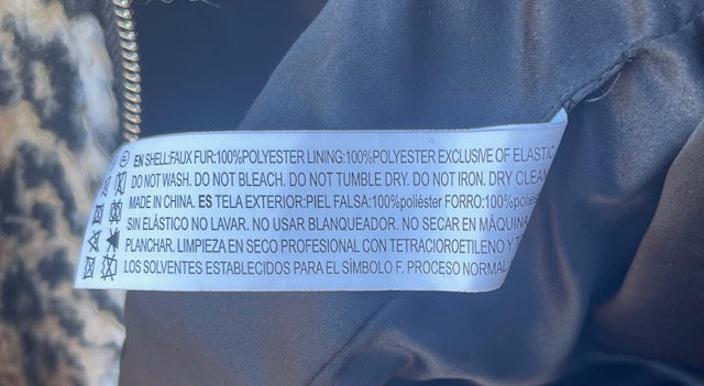 FOREVER 21 FAUX SHERPA COAT