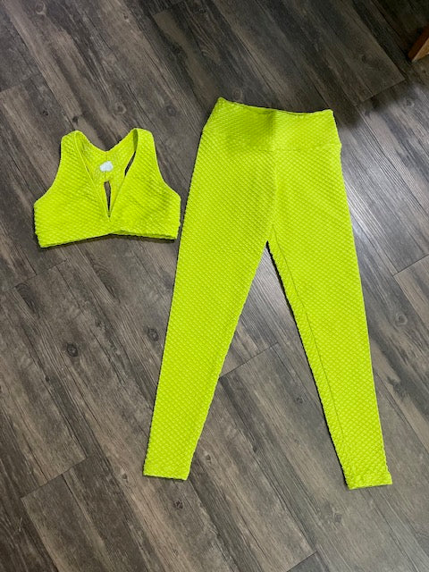 BOOTY BY BRABANTS 2 PC MATCHING ATHLEISURE SET