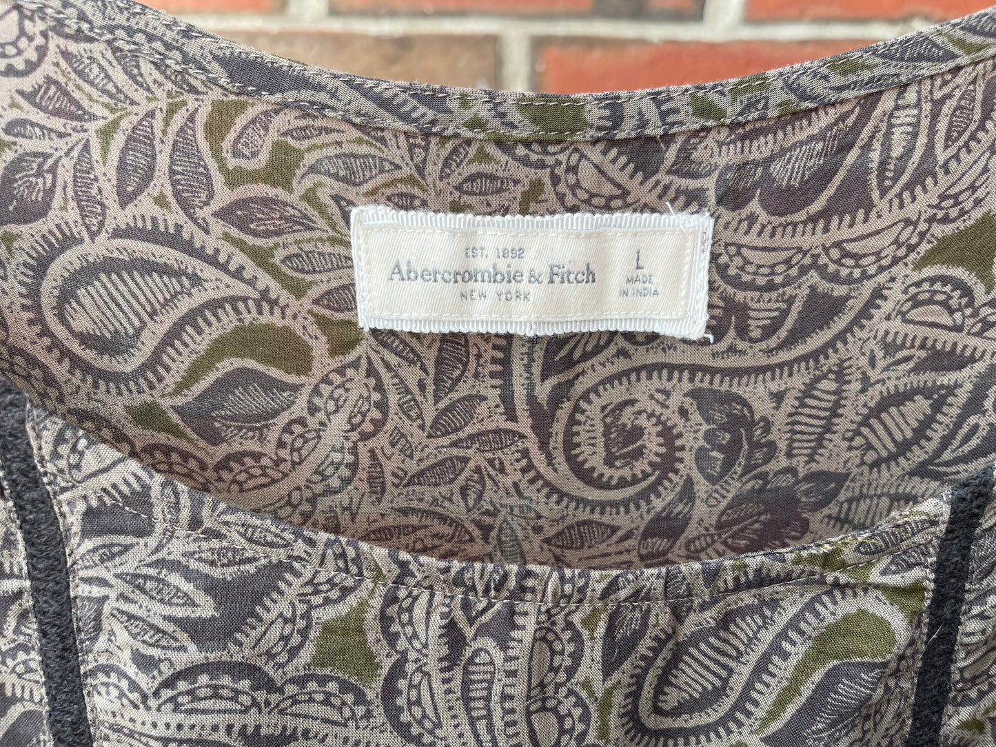 ABERCROMBIE & FITCH LONG SLEEVE TOP