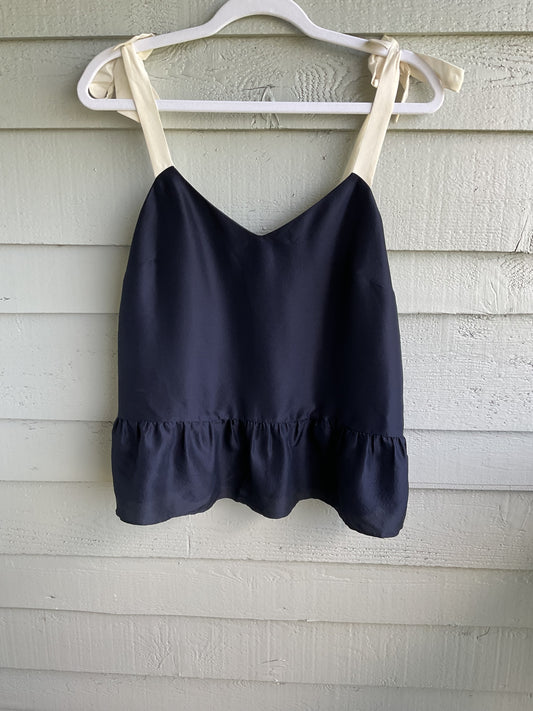 J CREW PEPLUM TOP