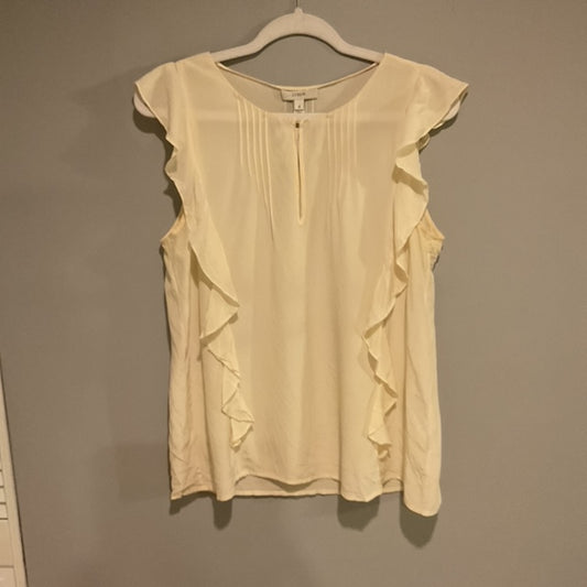 J CREW SHORT SLEEVE BLOUSE