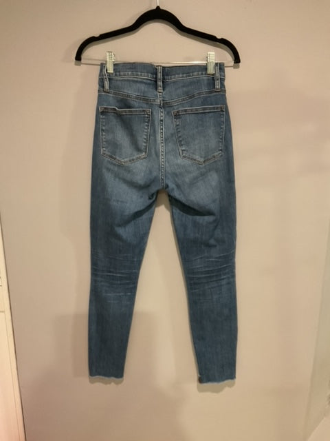 J CREW HIGH WAISTED SKINNY JEANS