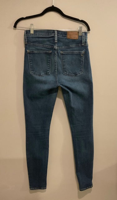 MADEWELL HIGH RISE SKINNY JEAN