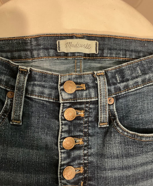 MADEWELL HIGH RISE SKINNY JEAN