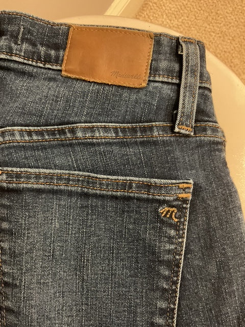 MADEWELL HIGH RISE SKINNY JEAN