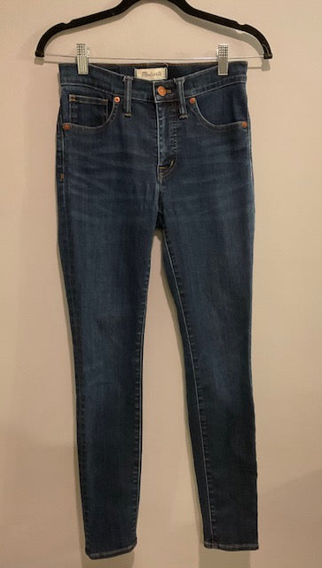 MADEWELL 9" HIGH RISE SKINNY JEAN