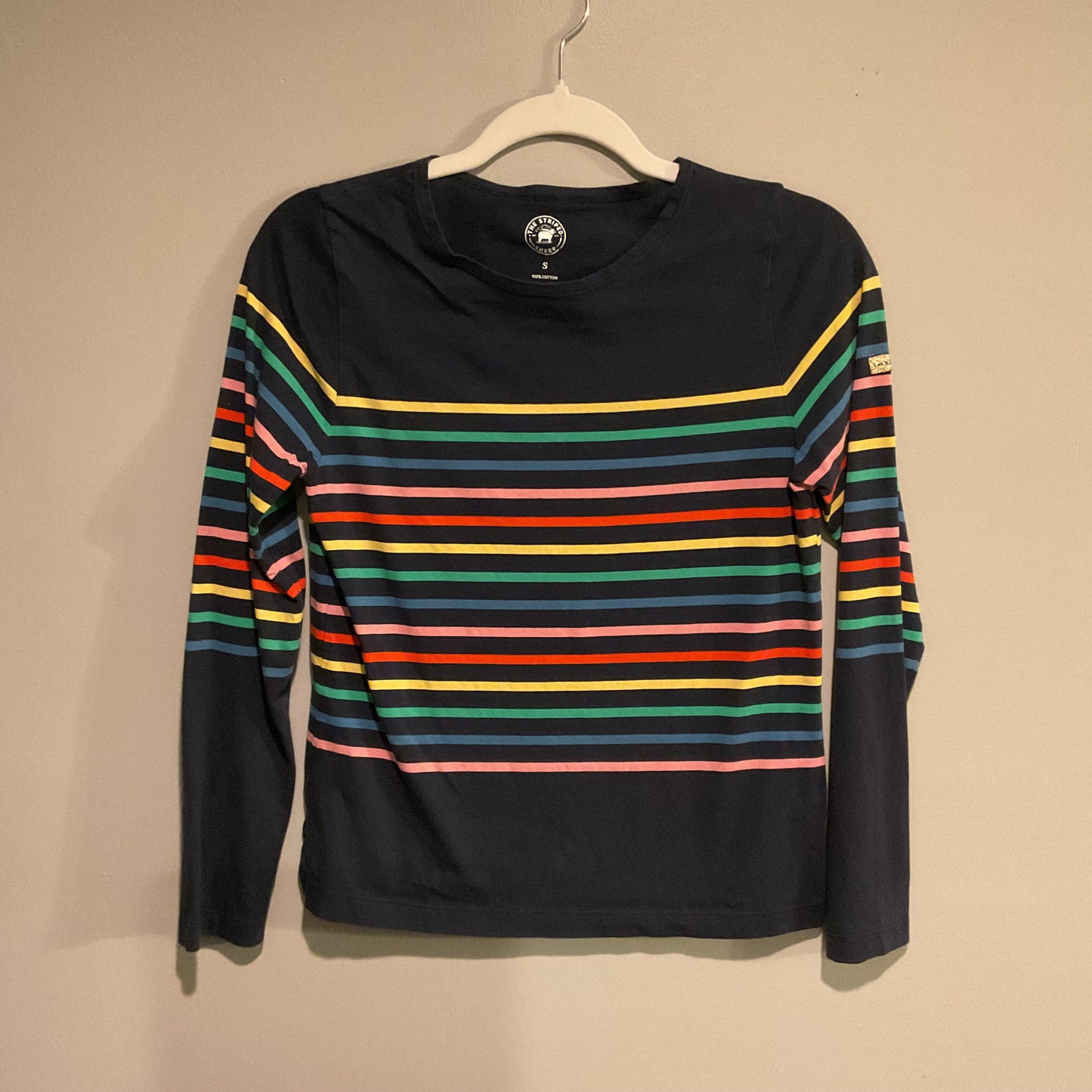 STRIPED SHEEP LONG SLEEVE STRIPED TOP