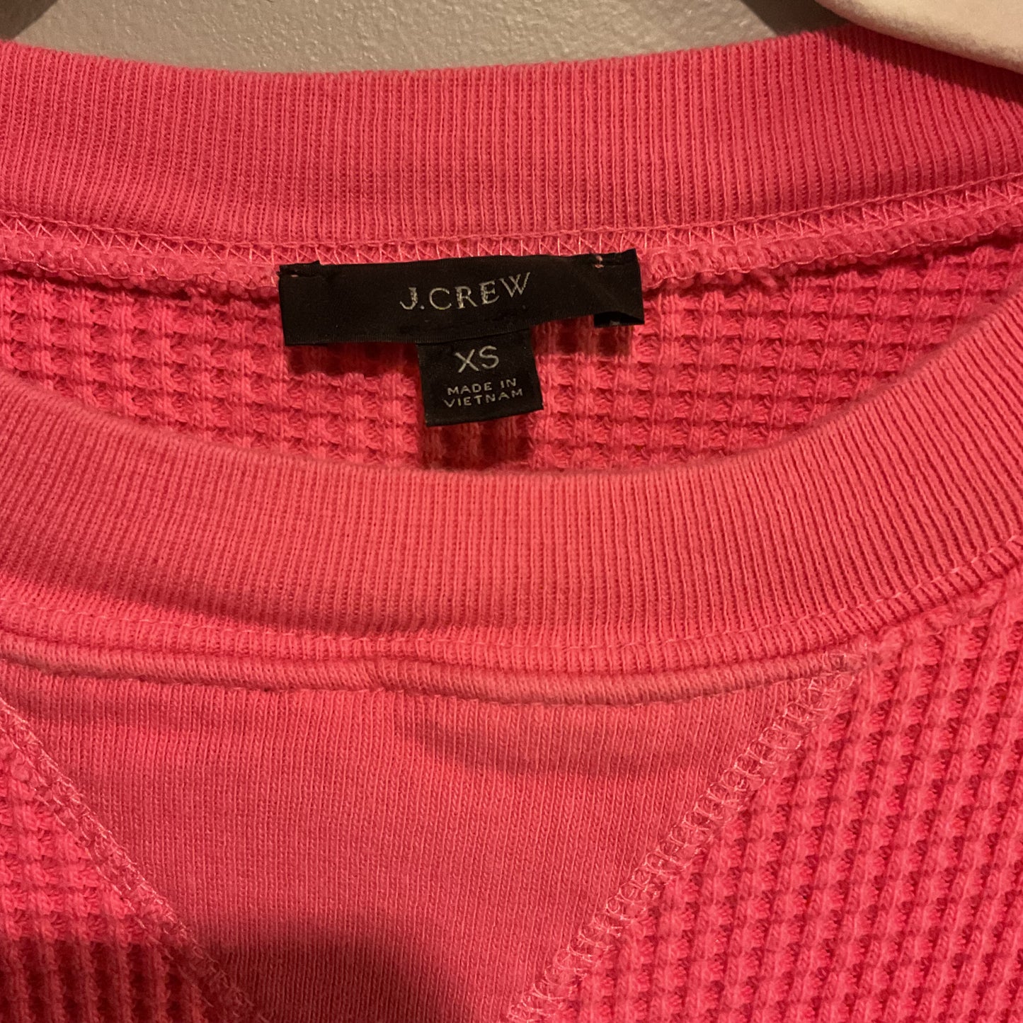 J CREW WAFFLE WEAVE SWEATER