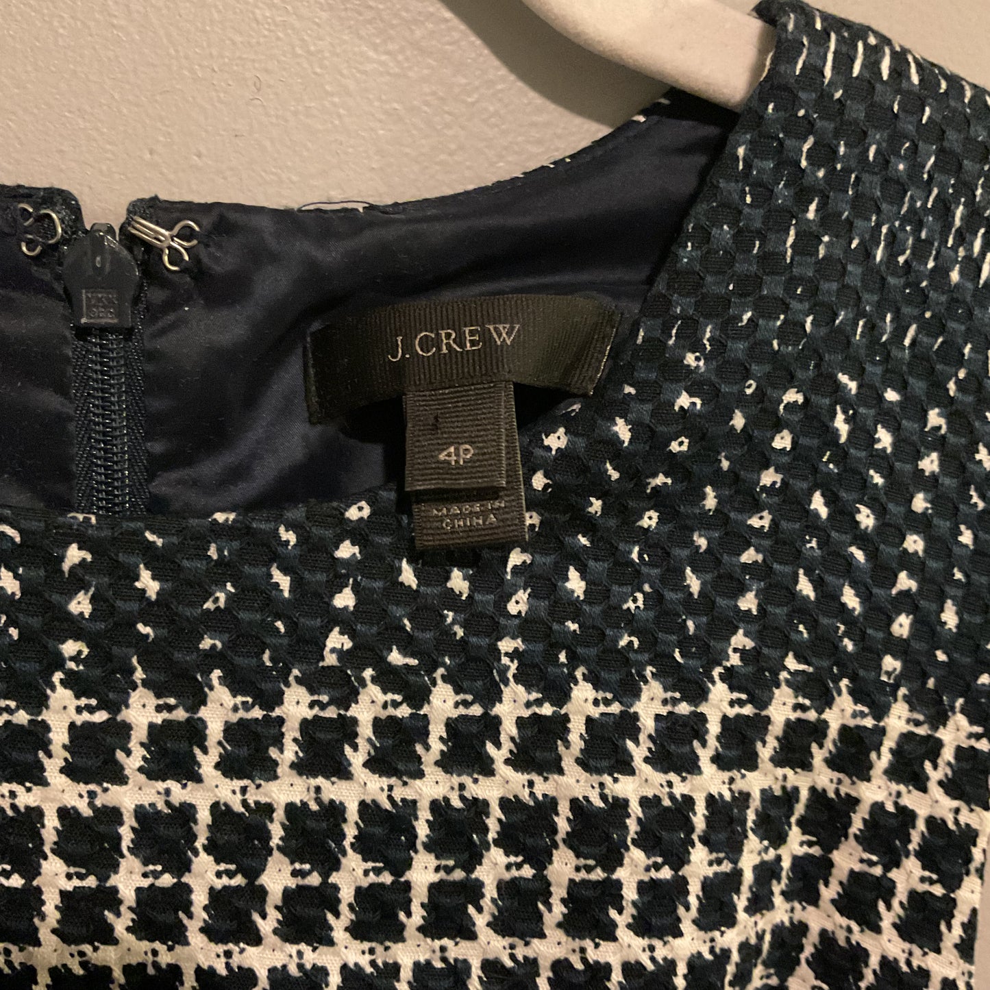 J CREW TWEED DRESS