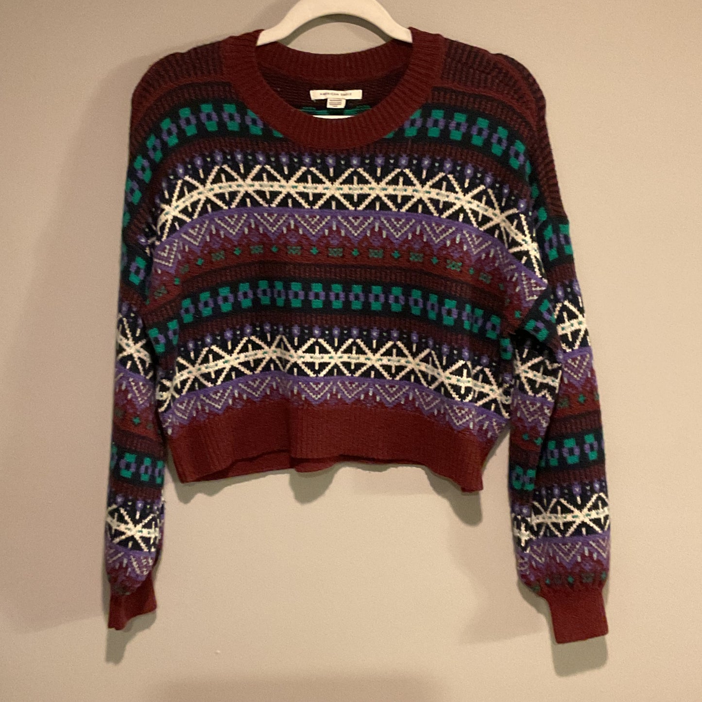 AMERICAN EAGLE CROPPED SWEATER