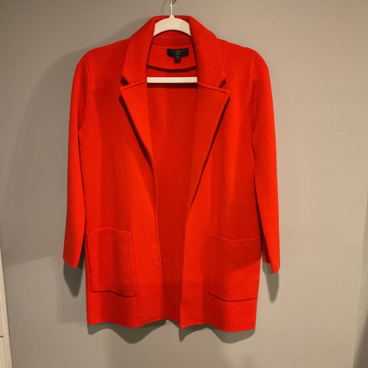 J CREW SWEATER BLAZER