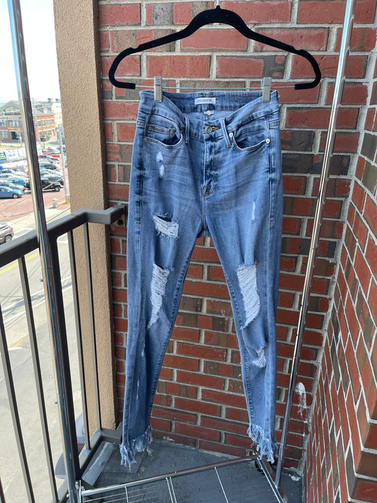 GOOD AMERICAN HIGH RISE JEANS